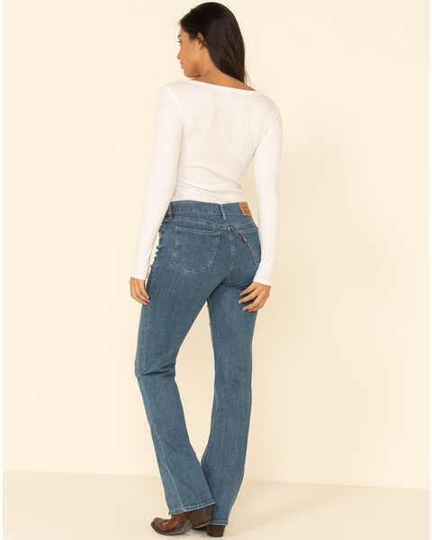 Image #5 - Levi’s Women's Classic Bootcut Jeans, Blue, hi-res
