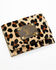 Keep it Gypsy Women's Flora Leopard Print Cowhide Wallet, Brown, hi-res