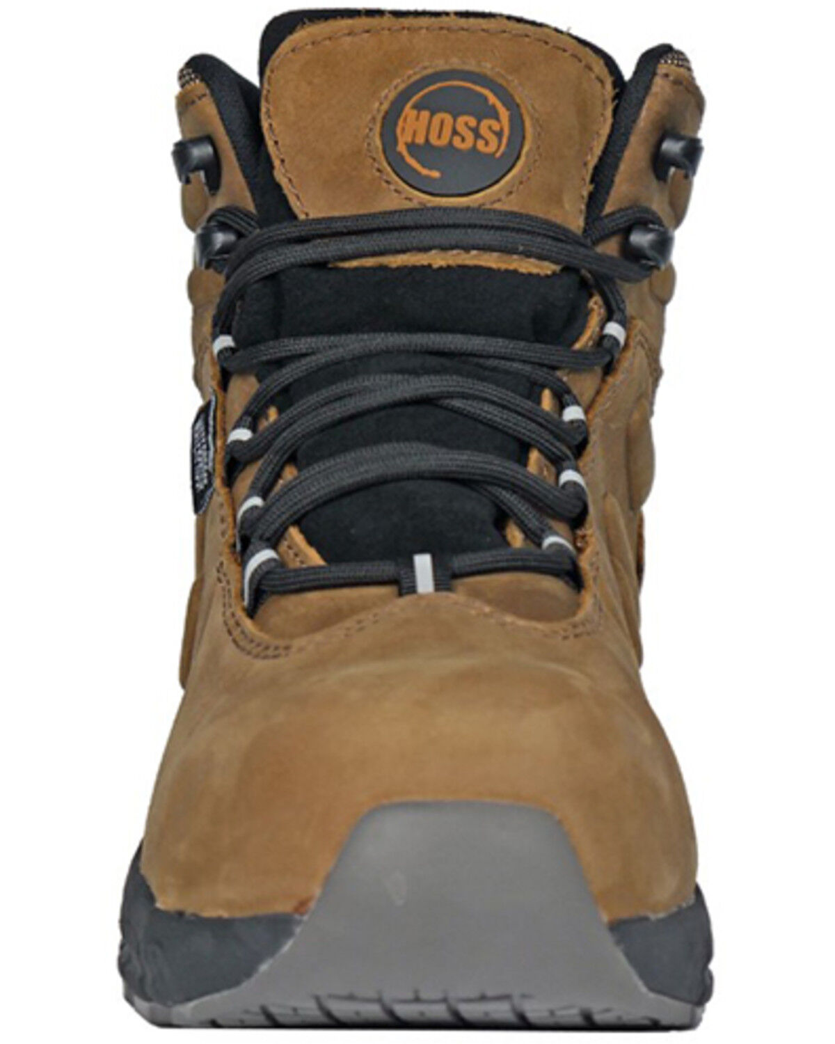 Image #4 - Hoss Men's Tikaboo Ultra Light Lace-Up Work Boots - Composite Toe, Brown, hi-res
