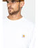 Image #5 - Carhartt Men's Workwear Long-Sleeve Pocket T-Shirt - Big, White, hi-res