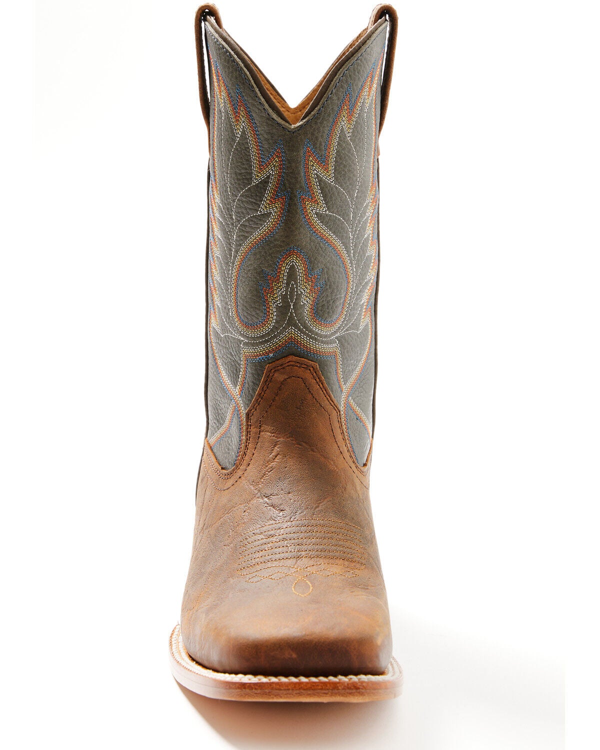 Image #4 - Cody James Cush Core&reg; Men's Tracker Western Boots - Broad Square Toe, Blue, hi-res