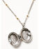 Image #3 - Shyanne Women's Western Muse Horse Locket Jewelry Set - 2 Piece, Gold, hi-res