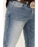 Rock & Roll Denim Men's Light Vintage Revolver Stretch Slim Straight Jeans , Blue, hi-res