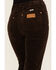 Image #4 - Wrangler Women's Mole Corduroy Westward Mid Rise Bootcut Stretch Denim Jeans, Brown, hi-res