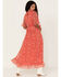 Image #4 - Cleobella Women's Laurel Floral Print Maxi Dress, Red, hi-res