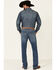 Hooey by Rock & Roll Denim Men's Revolver Medium Vintage Stretch Slim Straight Jeans, Blue, hi-res