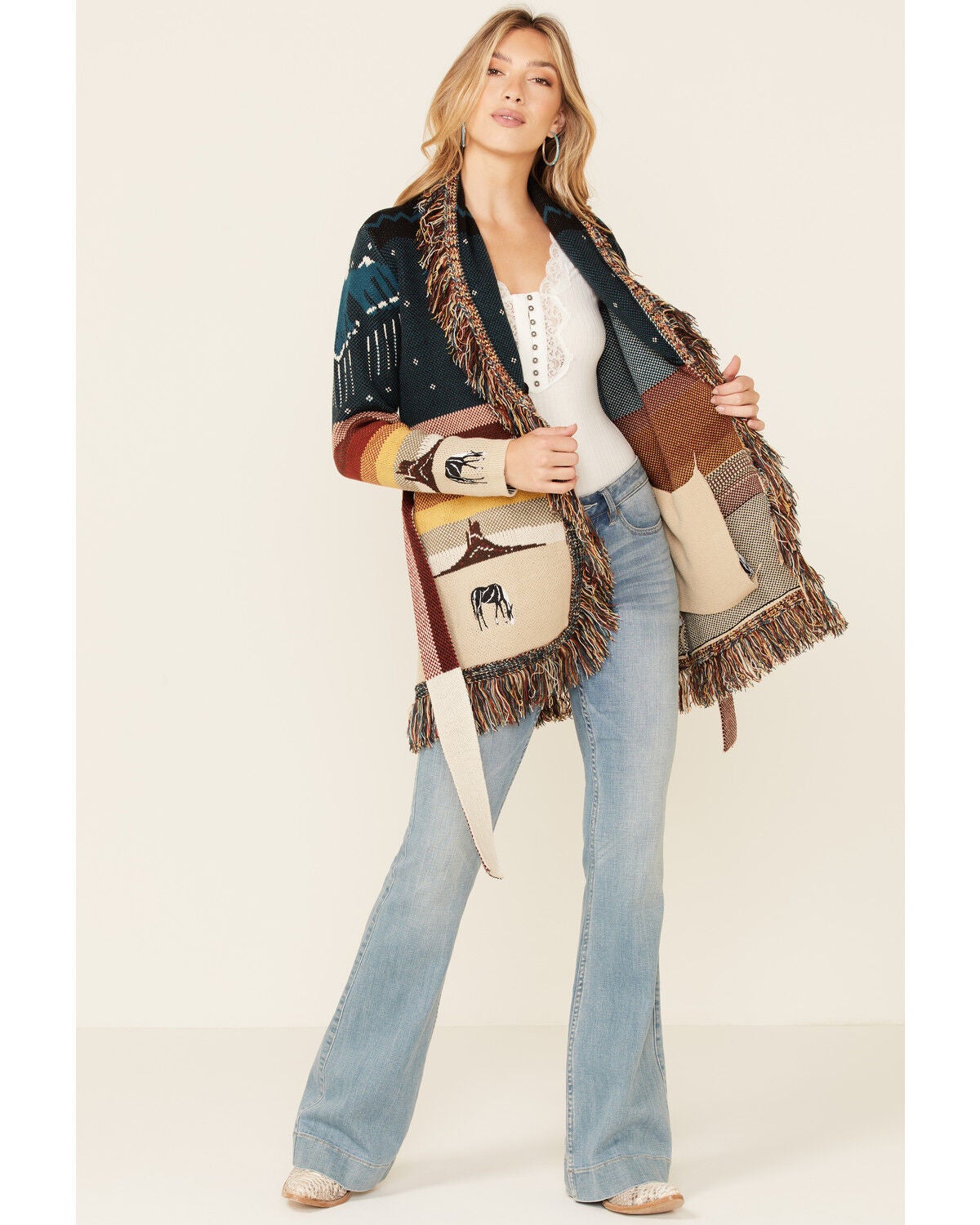 western cardigans