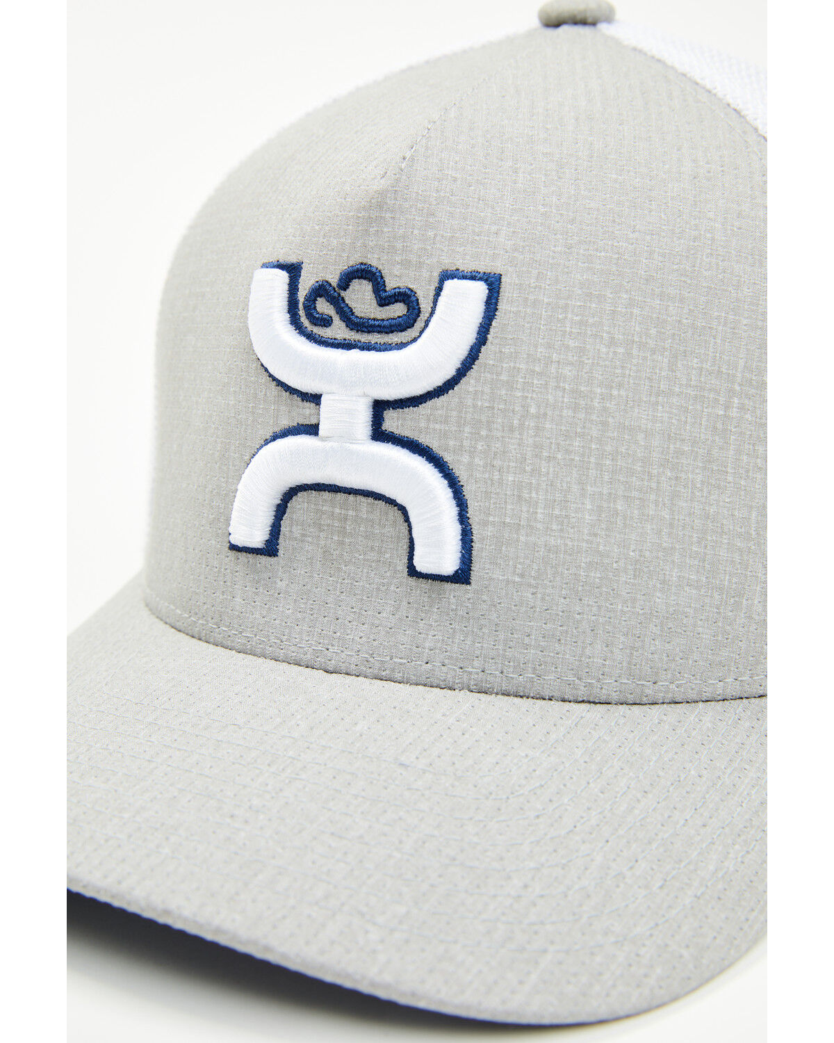 Image #2 - Hooey Men's Coach Trucker Cap, Grey, hi-res
