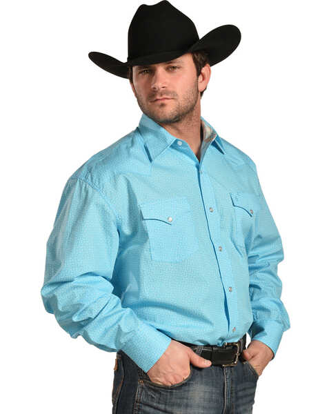 Image #1 - Stetson Men's This And That Print Shirt , , hi-res