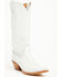 Image #1 - Idyllwind Women's Slay Exotic Python Western Boots - Snip Toe, White, hi-res