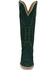 Image #4 - Tony Lama Women's Derby Liz Tall Western Boots - Snip Toe, Green, hi-res
