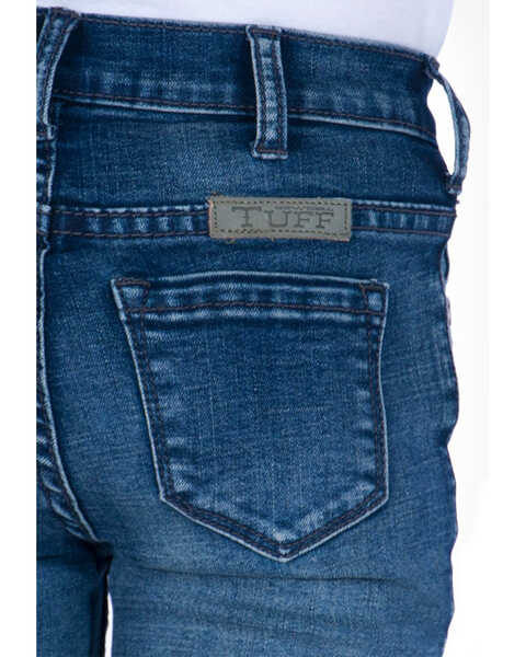 Image #4 - Cowgirl Tuff Girls' Medium Trouser Jeans , Blue, hi-res
