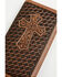 Image #3 - Cody James Men's Wells Basketweave Cross Leather Rodeo Wallet, Brown, hi-res
