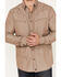 Image #3 - Moonshine Spirit Men's Thunder Road Solid Long Sleeve Snap Western Shirt , Brown, hi-res