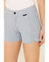 Wrangler Women's Trail Run Shorts, Light Blue, hi-res