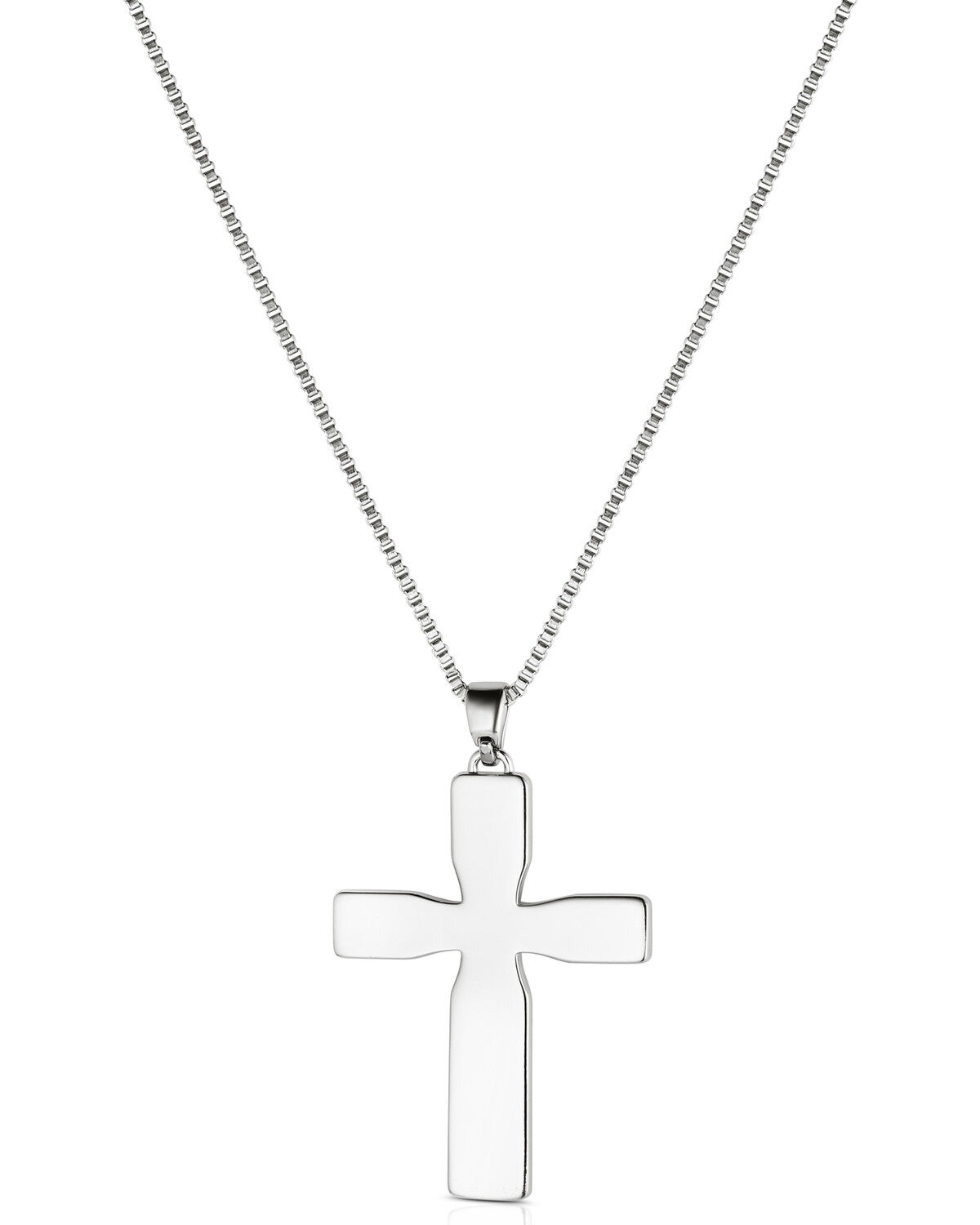 Image #2 - Montana Silversmiths X Ian Munsick Painted Channel Cross Necklace, Multi, hi-res