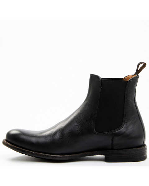 Image #3 - Frye Men's Tyler Chelsea Vintage Casual Boots - Round Toe, Black, hi-res