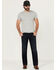 Image #1 - Brothers and Sons Men's Tucker Slim Straight Stretch Denim Jeans, Dark Wash, hi-res