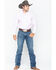Image #5 - Ariat Men's Pink Dayne Mini Striped Long Sleeve Shirt - Big & Tall, Pink, hi-res