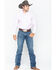 Image #5 - Ariat Men's Pink Dayne Mini Striped Long Sleeve Shirt - Big & Tall , Pink, hi-res