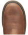 Image #3 - Justin Men's Rush Western Work Boots - Composite Toe, Brown, hi-res