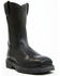 Image #1 - Cody James Men's 11" Uniform Western Work Boots - Composite Toe, Black, hi-res