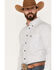 Image #2 - Cowboy Hardware Men's Geo Print Long Sleeve Button Down Shirt, White, hi-res