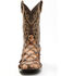 Image #4 - Cody James Men's Exotic Pirarucu Western Boots - Broad Square Toe, Chocolate, hi-res