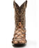 Image #4 - Cody James Men's Exotic Pirarucu Western Boots - Broad Square Toe , Chocolate, hi-res