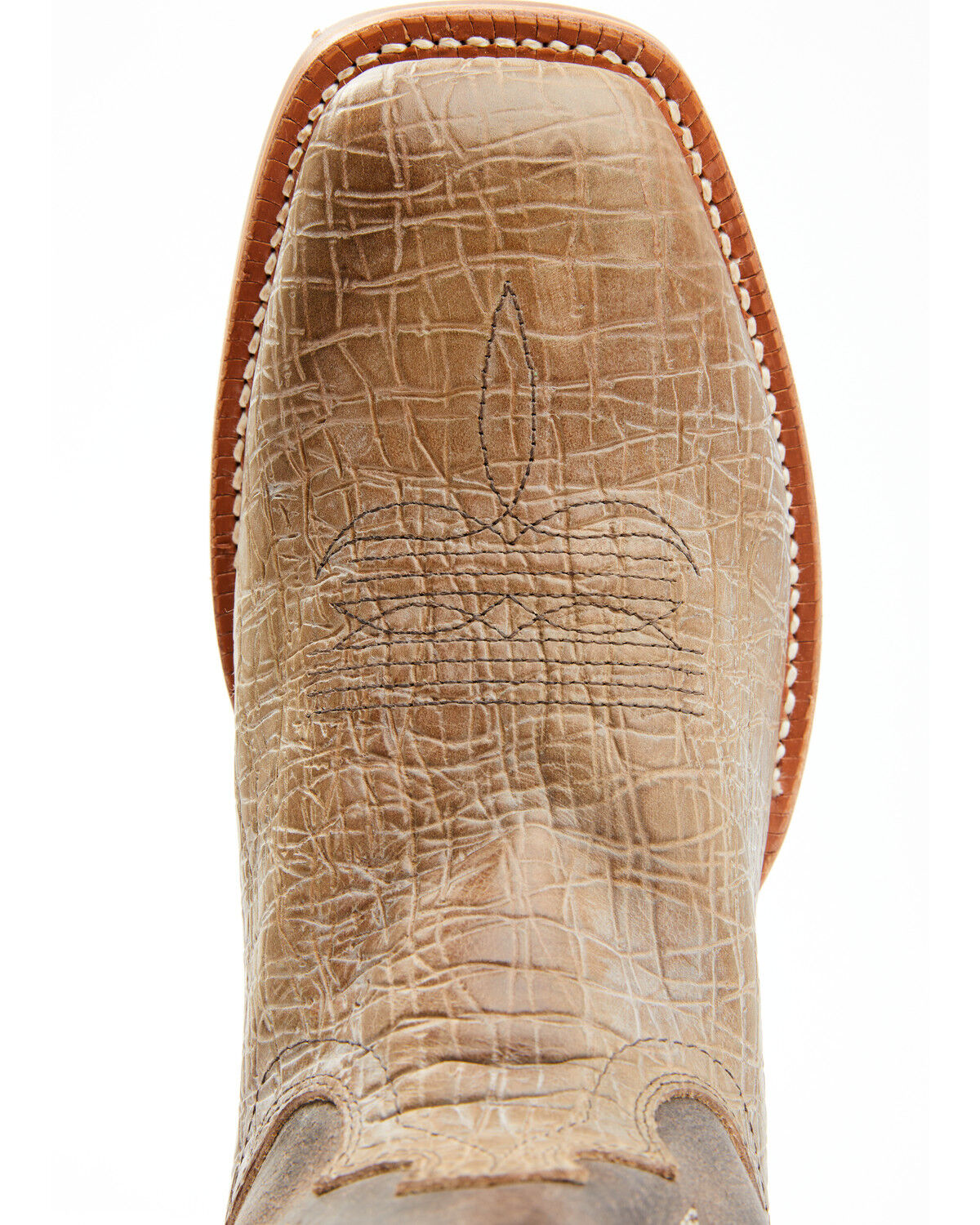 Image #6 - Twisted X Men's Buckaroo Western Boots - Broad Square Toe, Brown, hi-res