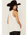 Image #4 - Wrangler Women's Long Live Cowboys Graphic Tank, White, hi-res