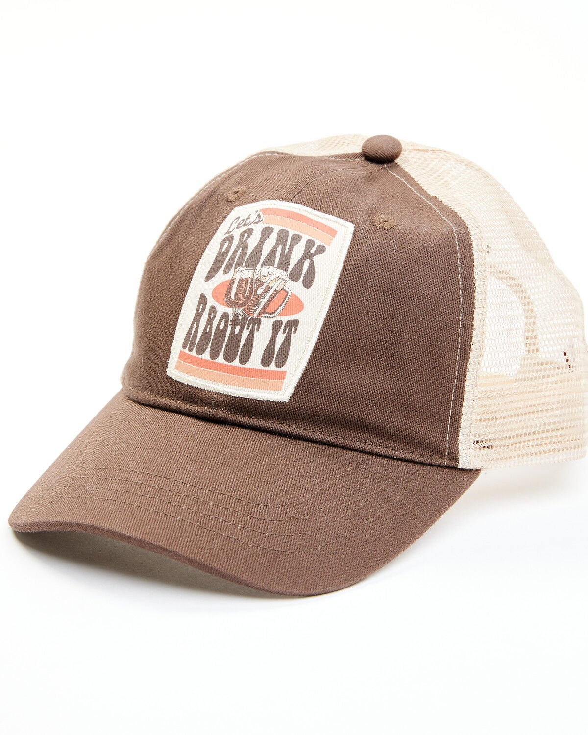 Cleo + Wolf Women's Drink About It Ball Cap, Brown, hi-res