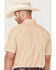 Cinch Men's ARENAFLEX Geo Print Short Sleeve Button Down Western Shirt , White, hi-res