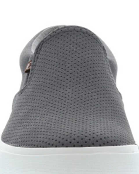Lamo Footwear Women's Piper Perforated Shoes - Round Toe, Charcoal, hi-res