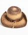 Image #4 - Shyanne Women's Rustic Straw Cowboy Hat, Brown, hi-res