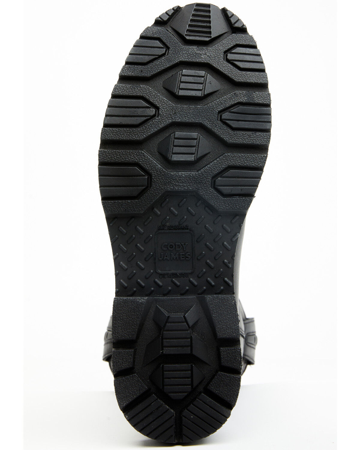 Image #7 - Cody James Men's Uniform Western Work Boots - Soft Toe, Black, hi-res