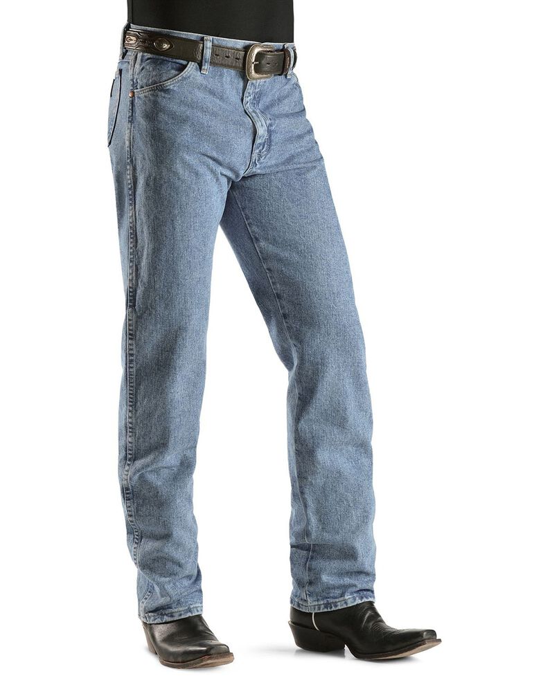 wrangler cowboy cut slim fit stretch jeans