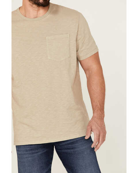 Brothers & Sons Men's Basic Pocket T-Shirt , Sand, hi-res