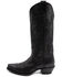 Image #3 - Ferrini Women's Scarlett Western Boots - Snip Toe, Black, hi-res