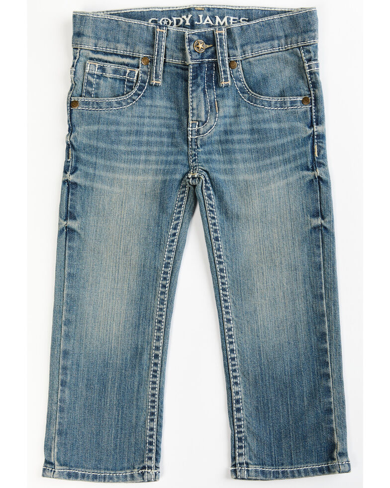 Cody James Toddler Boys' Clovehitch Straight Jeans, Light Wash, hi-res