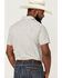 Image #4 - Pendleton Men's Carson Chambray Dobby Short Sleeve Button Down Western Shirt, Grey, hi-res