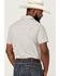 Image #4 - Pendleton Men's Carson Chambray Dobby Short Sleeve Button Down Western Shirt , Grey, hi-res