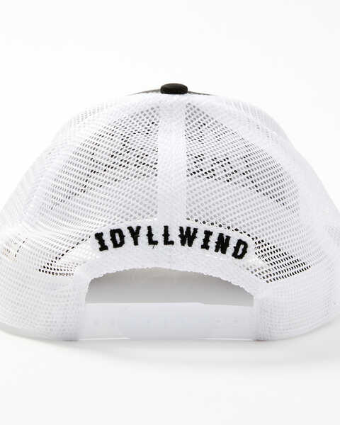 Image #3 - Idyllwind Women's Music Is Medicine Embroidered Mesh Back Ball Cap, Black, hi-res