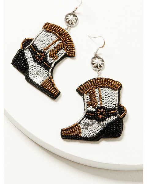 Image #1 - Idyllwind Women's Pixie Boot Earrings, Gold, hi-res