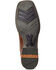 Ariat Men's Ridin' High Western Performance Boots - Broad Square Toe, Brown, hi-res