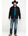 Image #6 - Cinch Men's Concealed Carry Bonded Jacket, Black, hi-res