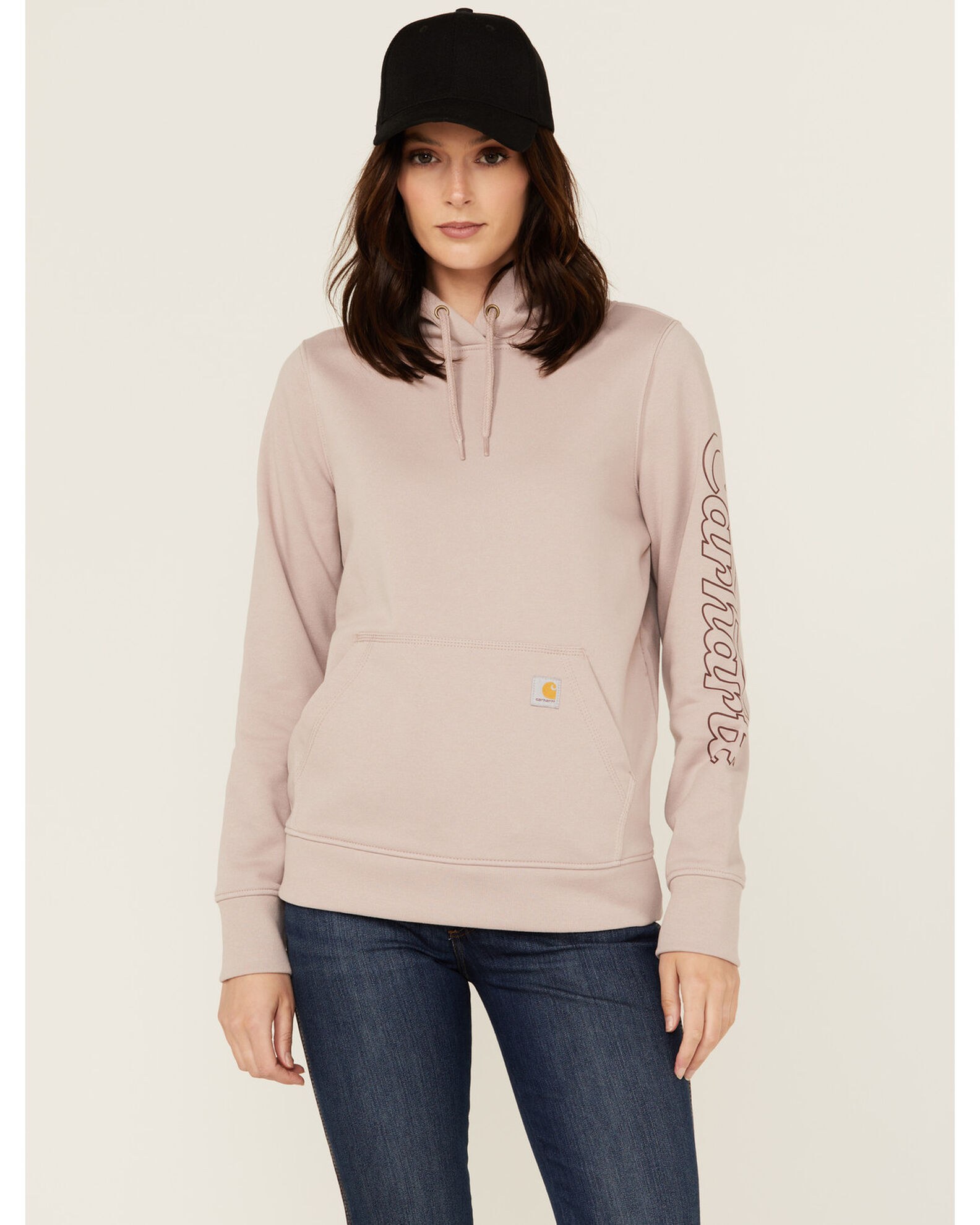 Carhartt Women s Rain Defender Relaxed Fit Midweight Hooded Sweatshirt Sheplers