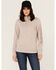 Image #1 - Carhartt Women's Rain Defender® Relaxed Fit Midweight Hooded Sweatshirt , Mauve, hi-res