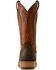 Image #3 - Ariat Men's Futurity Time Roughout Western Boots - Square Toe, Dark Green, hi-res