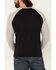 Image #4 - Rock & Roll Denim Men's FR Black Long Sleeve Work Raglan T-Shirt , Black, hi-res